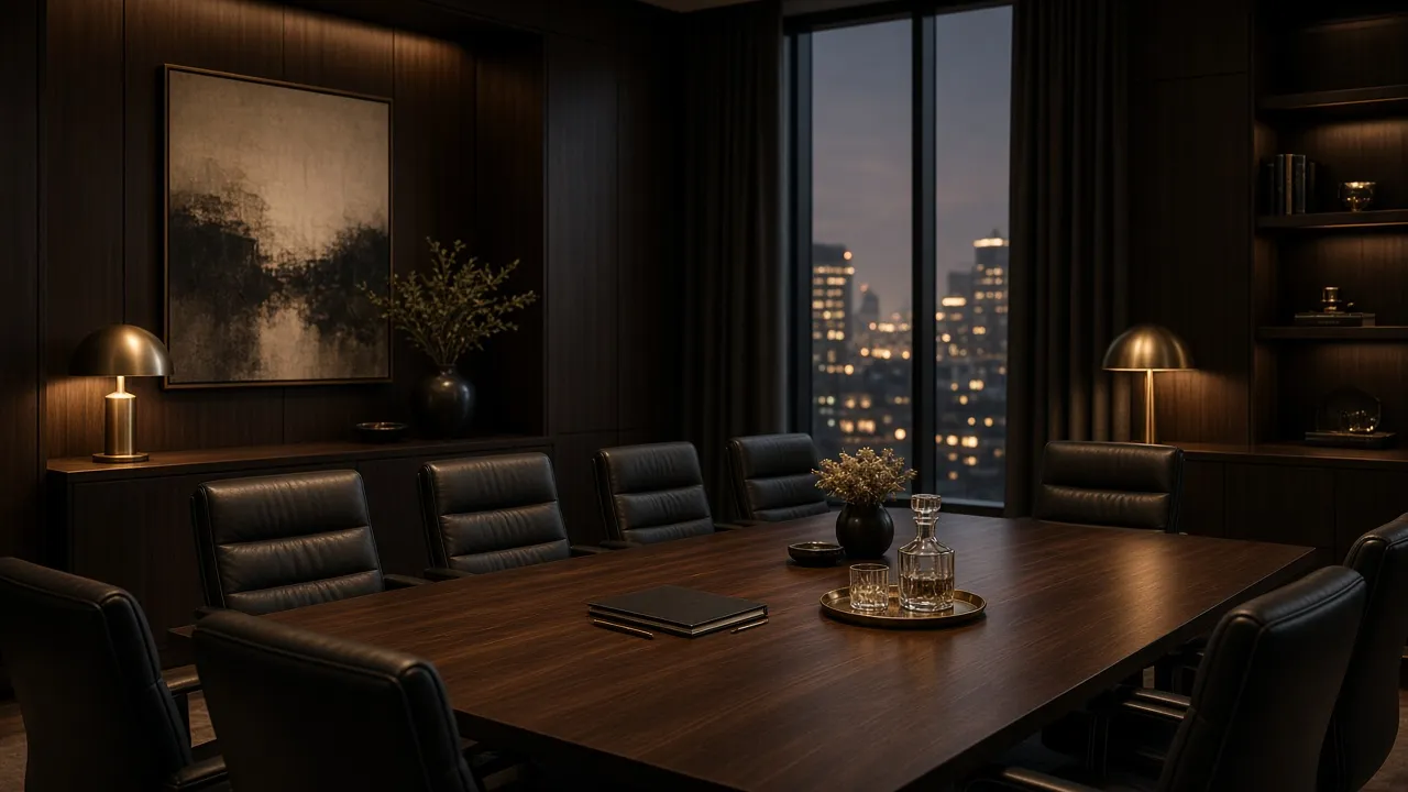 ORENCORE Executive Office meeting room